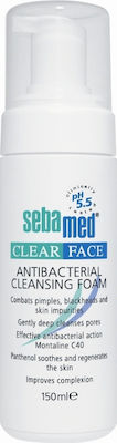 Sebamed Spumă împotriva Acneei Clear Face Antibacterial pentru Piele Grasă 150ml