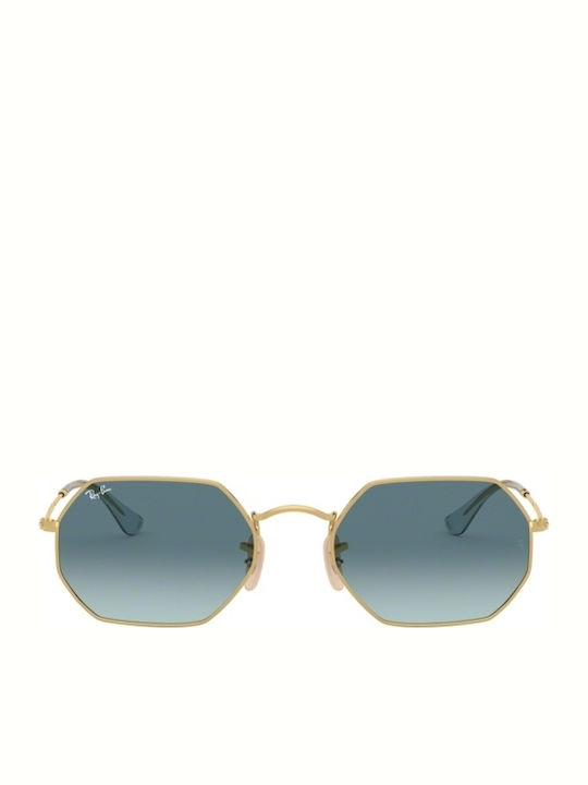 Ray Ban Octagonal Sonnenbrillen Χρυσά mit Metall Gestell