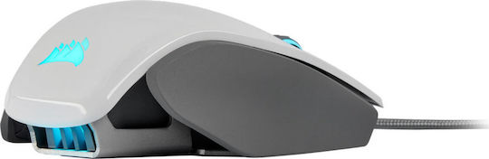Corsair M65 RGB Elite Gaming Mouse 18000 DPI Alb