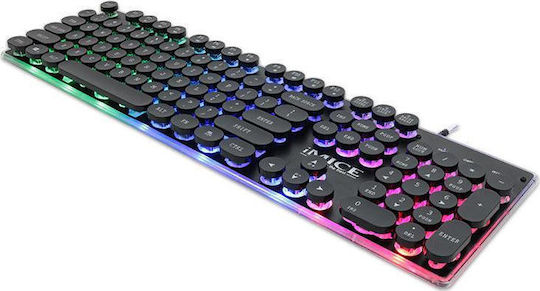 iMice AK-700 Gaming Πληκτρολόγιο με RGB φωτισμό (Αγγλικό US)