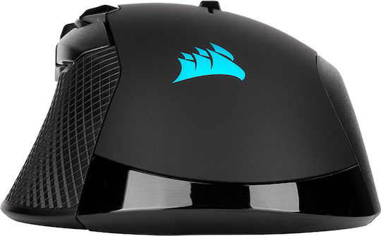 Corsair Ironclaw RGB Wireless Ασύρματο Gaming Ποντίκι 18000 DPI Μαύρο