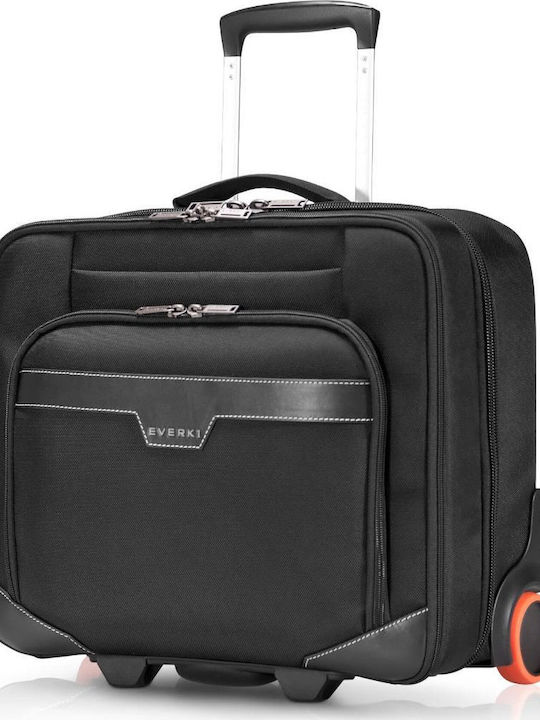 Everki Journey Tasche mit Rollen für Laptop 16" in Schwarz Farbe