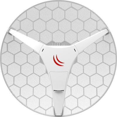 MikroTik Wireless Wire Dish External WiFi Parabolic Antenna with Ethernet Connection RBLHGG-60adkit