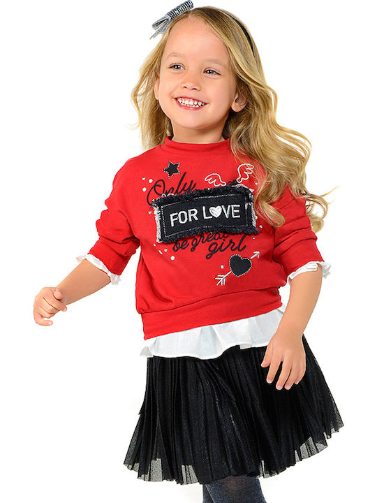 Mayoral Kids Sweatshirt Red