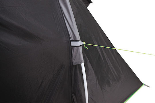 High Peak Tauris 6 Winter Camping Tent Tunnel Gray with Double Cloth for 6 People 620x240x190cm