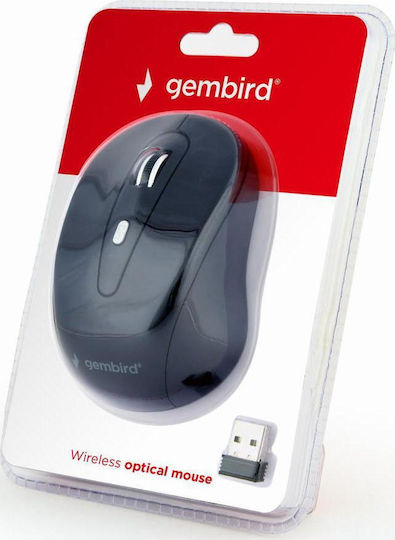 Gembird MUSW-6B-01 Ασύρματο Ποντίκι Μαύρο
