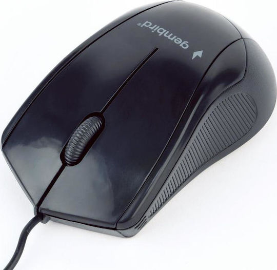 Gembird MUS-3B-02 Cu fir Mouse Negru