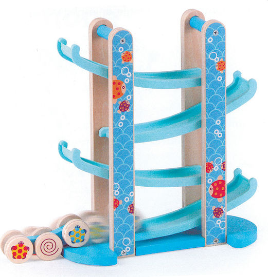 Zenit Toys Jucărie pentru Bebeluși Roller Rack din Lemn pentru 18++ Luni (Diverse modele) 1 buc