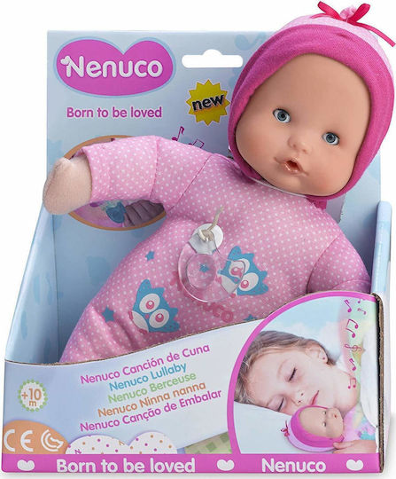 Giochi Preziosi Nenuco Baby-Puppe Born to be Loved Für 10 Monate+ Alter 25 cm Verschiedene Designs 1 Stk