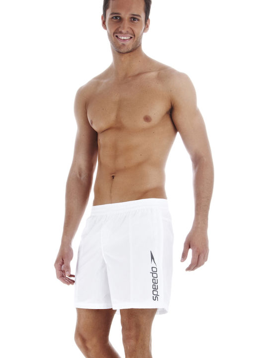 Speedo Scope 16 Men's Swimwear Shorts White