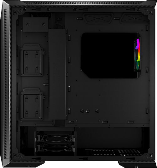 MSI Mpg Gungnir 100 Gaming Midi Tower Κουτί Υπολογιστή με Πλαϊνό Παράθυρο και RGB Φωτισμό Μαύρο