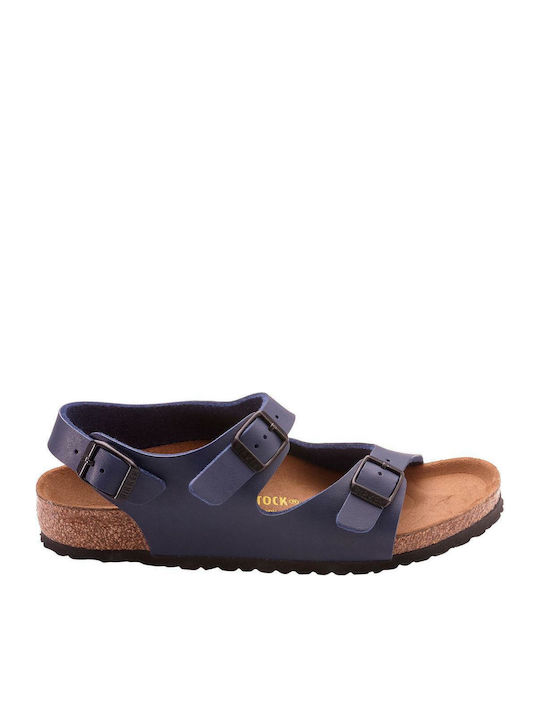 Birkenstock Παιδικά Πέδιλα Ανατομικά Navy Μπλε