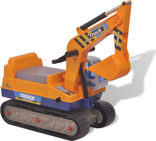 vidaXL Excavator Walking Car Ride On For 12+ Months Orange
