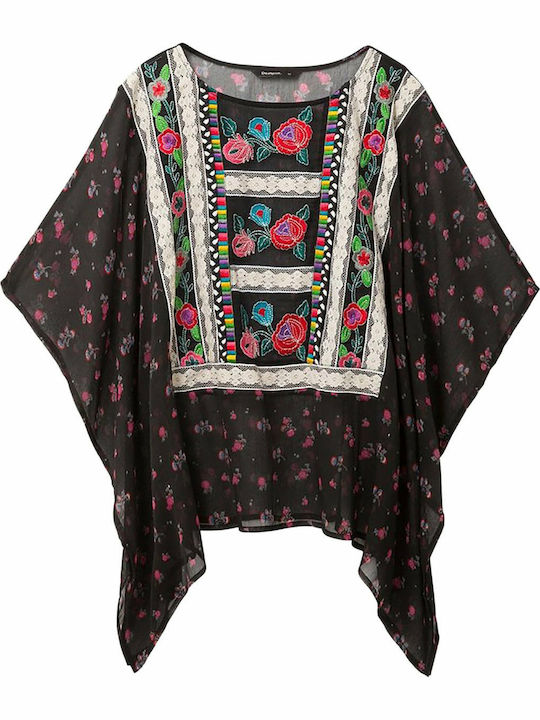 Desigual Kassandra De vară Tunică Mâneci scurte Multicolor