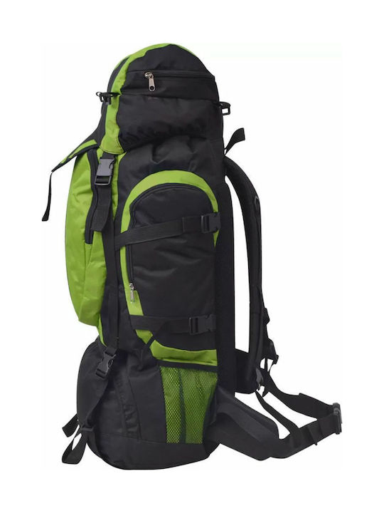 vidaXL Ορειβατικό Σακίδιο 75lt Πράσινο Expedition