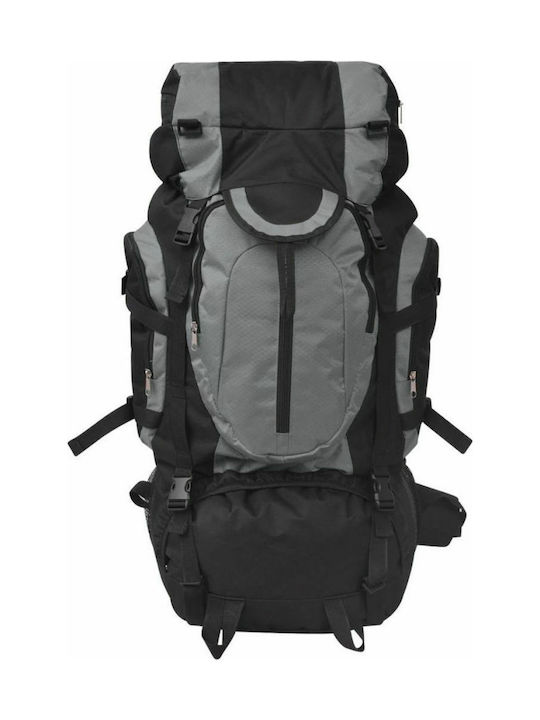 vidaXL Mountaineering Backpack 75lt Gray