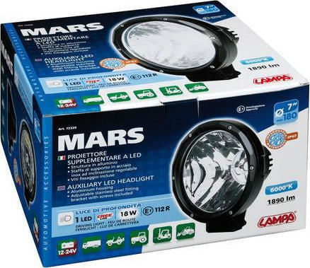 Lampa Mars Roundς Waterproof Headlights Car LED Universal 12 / 24V 18W 17.8cm 1pcs