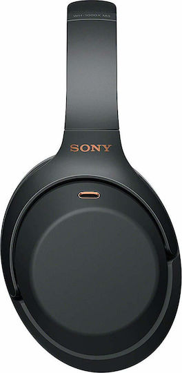 Sony WH-1000XM3 Ασύρματα / Ενσύρματα Over Ear Ακουστικά με 30 ώρες Λειτουργίας και Quick Charge Μαύρα