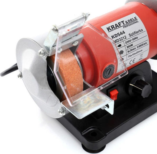 Kraft & Dele Δίδυμος Τροχός KD544 με Ισχύ 200Watt