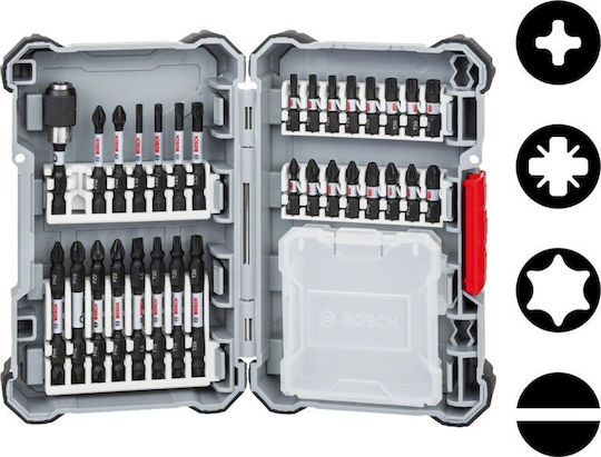 Bosch Σετ 31 Μύτες Κατσαβιδιού Impact Control