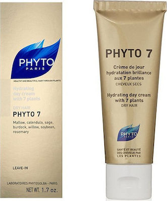 Phyto Hydrating Day Cream with 7 Plants Leave In Conditioner Hydration 50ml