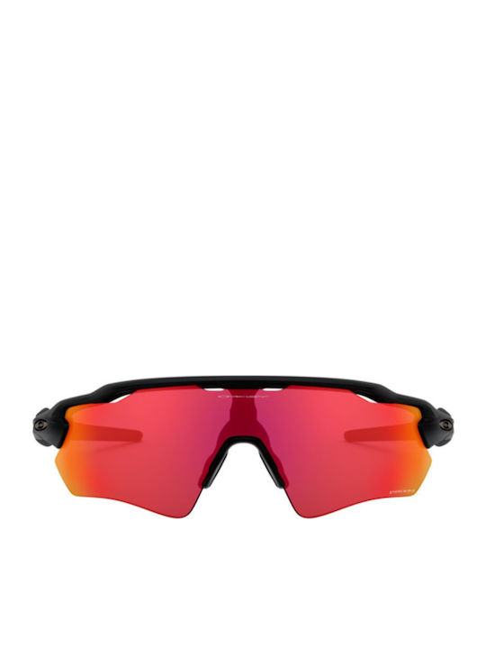 Oakley Radar Ev Path Ανδρικά Γυαλιά Ηλίου με Μαύρο Κοκκάλινο Σκελετό και Κόκκινο Ντεγκραντέ Polarized Καθρέφτη Φακό OO9208-90