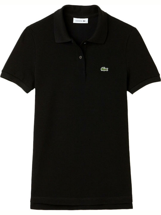 Lacoste Polo Μαύρο