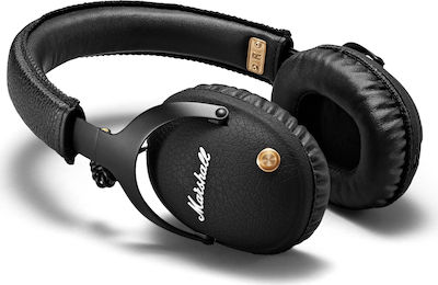 Marshall Monitor Bluetooth Fără fir/Cablate Peste ureche Căști cu o durată de funcționare de 30 ore Negră