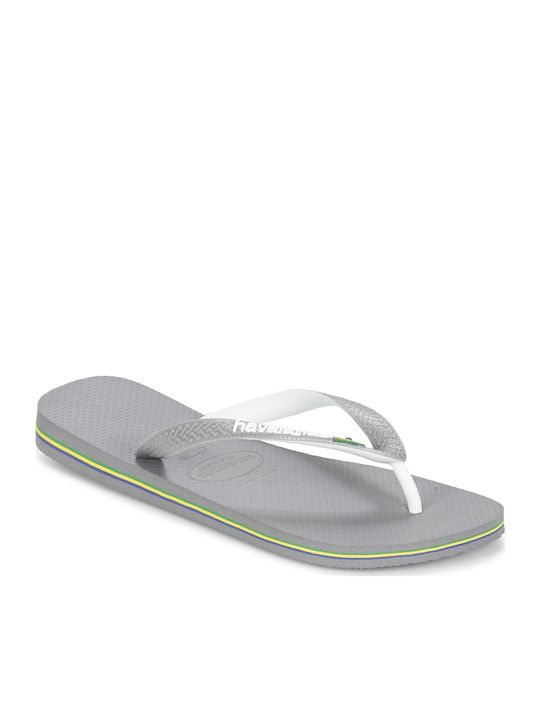 Havaianas Brasil Mix Women's Flip Flops Gray