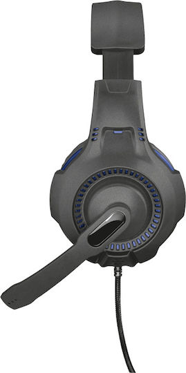 Trust GXT 307B Ravu Over Ear Gaming Headset με σύνδεση 3.5mm Μπλε