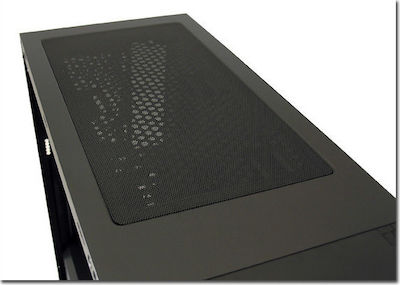 LC-Power Gaming 992B Solar Flare Midi Tower Κουτί Υπολογιστή με Πλαϊνό Παράθυρο και RGB Φωτισμό Μαύρο