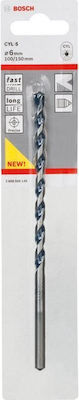 Bosch CYL-5 Diamond Drill Carbide with Cylindrical Shank for Masonry, Glass and Tiles 6x150mm