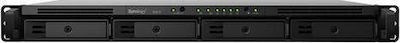 RackStation RS819 NAS Rack με 4 θέσεις για HDD/SSD και 2 θύρες Ethernet