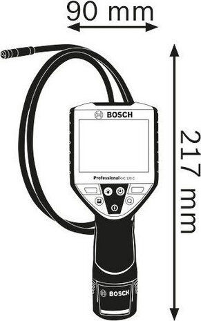 Bosch GIC 120 C Ενδοσκοπική Κάμερα με Ανάλυση 320x240 pixels και Καλώδιο 1.2m