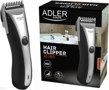 Adler Set Mașină de Tuns Gri AD 2813
