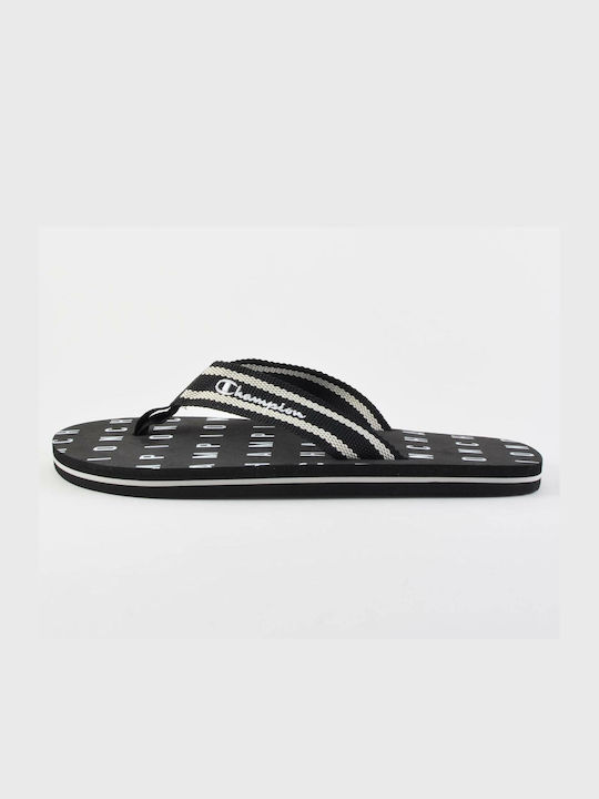 Champion Cabana Flip Flops σε Μαύρο Χρώμα