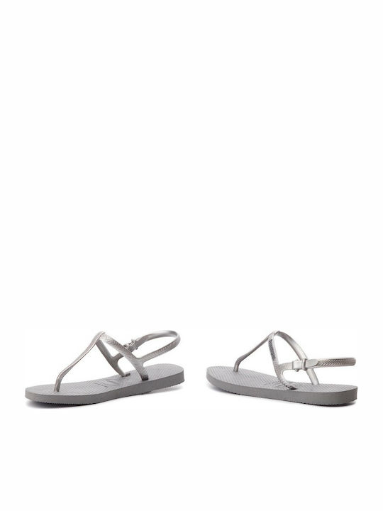 Havaianas Freedom Women's Flip Flops Silver