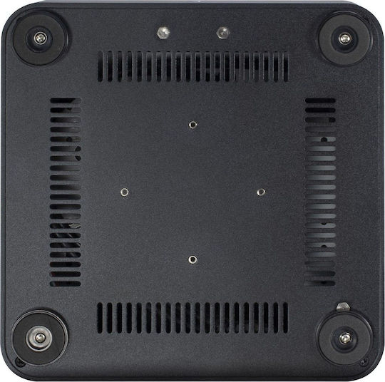 Inter-Tech A80 Mini Tower Κουτί Υπολογιστή Μαύρο