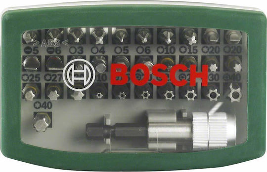 Bosch Сет 31 Битове за Винтоверт Кръст / Алън / Звезда