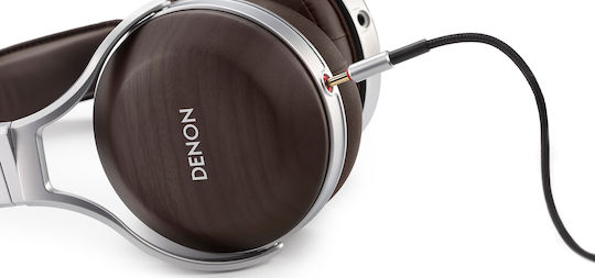 Denon AH-D5200 Ενσύρματα Over Ear Ακουστικά Καφέ
