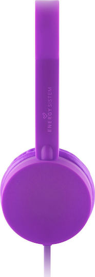 Energy Sistem Colors Mic Ενσύρματα On Ear Ακουστικά Μωβ