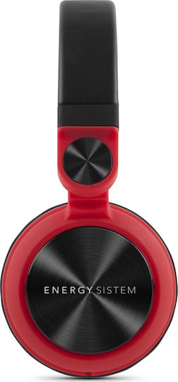 Energy Sistem DJ2 Wired Over Ear Headphones Red 424597