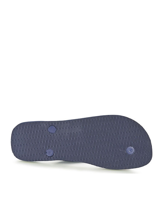 Kinder Flip Flops Blau Brasil Logo