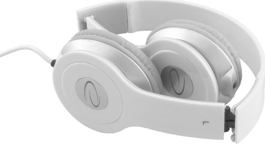 Esperanza EH145 Techno Wired On Ear Headphones White EH145W