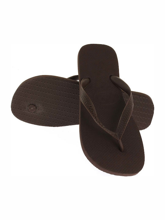 Top Men's Flip Flops Brown