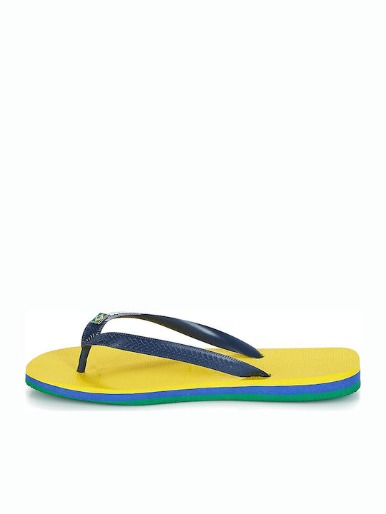 Brasil Layers Men's Flip Flops Blue