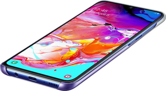 Samsung Back Cover Silicone Purple (Galaxy A70)
