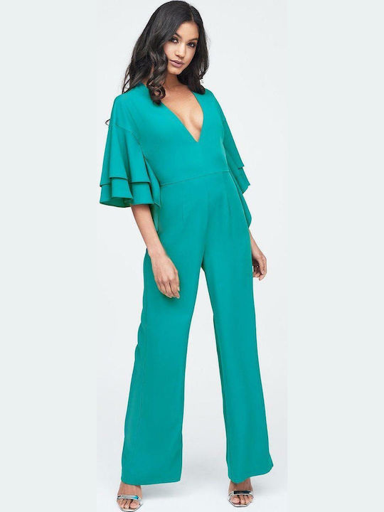 Women's one-piece jumpsuit Lavish Alice PETROL LA11039