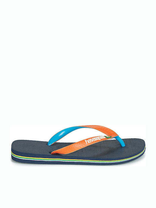 Havaianas Brasil Mix Men's Flip Flops Orange