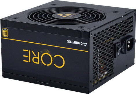 Chieftec 600W Negru Sursă de Alimentare Calculator Complet cu fir 80 Plus Gold (BBS-600S)